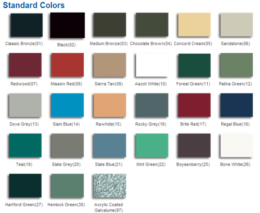 Atast-Standard-Metal-Roofing-Colors